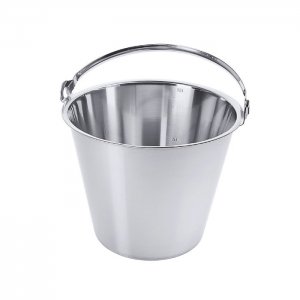 Contacto Nerezový kbelík, 10 l