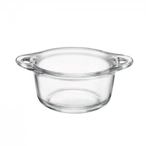 Bormioli Servírovací skleněný kastrůlek 300 ml, pr. 10,5 cm