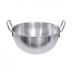 Contacto mísa polokulová 2 l nerez