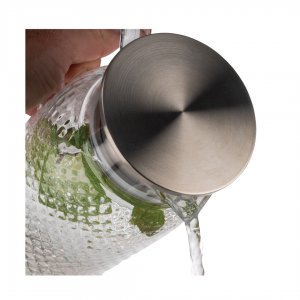 APS Plastový džbán s nerezovým víčkem, 1 l