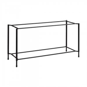 APS Bufetový stojan VALO, 57 x 21 x 28,5 cm, kov, černý