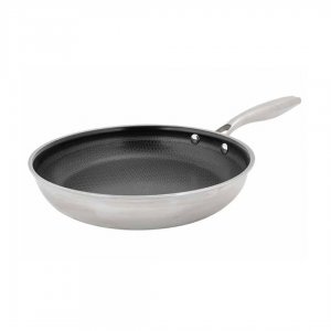 Nerezová pánev s nepřilnavým povrchem HEXAPRO,  28 cm