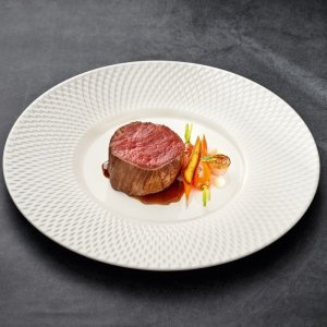 Bauscher Mělký talíř PURITY REFLECTIONS, relief, 17 cm