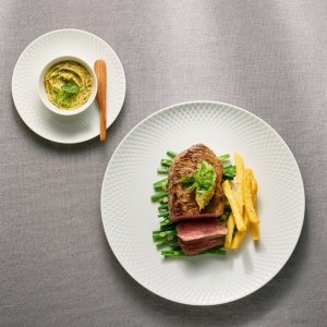 Bauscher Podšálek PURITY REFLECTIONS pro 2 velikosti šálků, relief, 17 cm