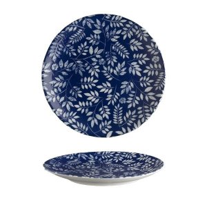 G. Benedikt Mělký talíř coup ISABELLE, 30 cm, dekor Blue spring