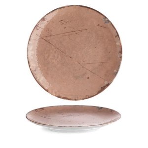 G. Benedikt Mělký coup talíř ISABELLE, 30 cm, dekor Stone ginger