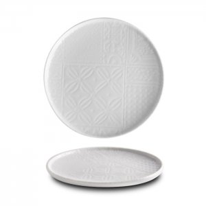 G. Benedikt Mělký talíř OPTIMO, 20 cm, dekor Mosaic reliéf