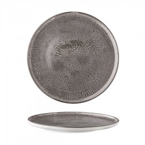 G. Benedikt Mělký talíř OPTIMO, 24 cm, dekor Shell gray