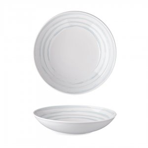 G. Benedikt Polohluboký talíř ISABELLE, 26 cm, dekor Cycle azur