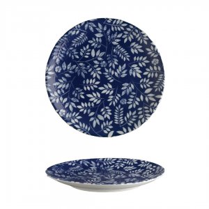 G. Benedikt Mělký talíř coup ISABELLE, 27 cm, dekor  Blue spring