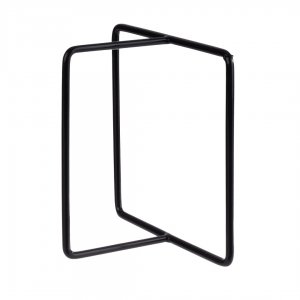 APS Bufetový stojánek, kovový, černý