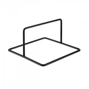 APS Bufetový stojánek, kovový, černý