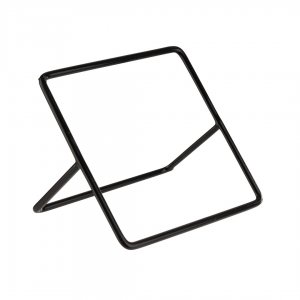 APS Bufetový stojánek, kovový, černý