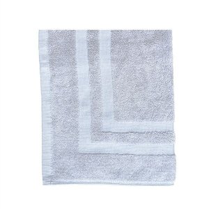 Froté předložka ARUBA,  50 x 70 cm, světle šedá, 650 g/m2,