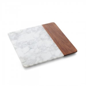 WMF Professional Podnos STYLE LIGHT, mramor/dřevo 25,4 x 25,4 x 1,5 cm
