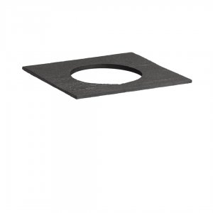 APS deska s výřezem na karafu VALO, břidlice, 17,5x16,2cm