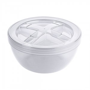 Contacto miska na polévku opakovaně použitelná 950 ml PP bílá