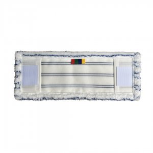 mop plochý univerzální 40 cm, mikrovlákno + abrazivní proužek