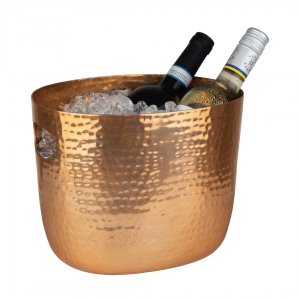 APS chladič na sekt/víno 25,5x19x20 cm 3,9l hliníkový, barva měď