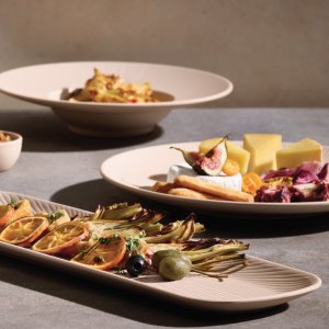 APS Podnos Nero GN 1/2  melamin béžový