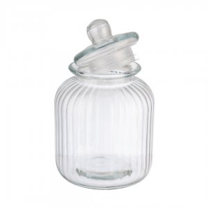 APS Skleněná nádoba COOKIEGO 3,7 l,  pr.17,5 cm, v.27 cm s víkem