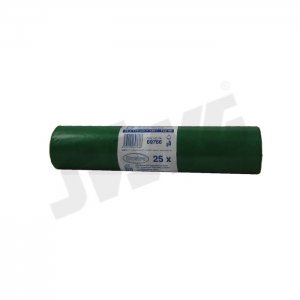 pytle na odpad 120 l zelené 25 ks středně silné / 70x110 cm