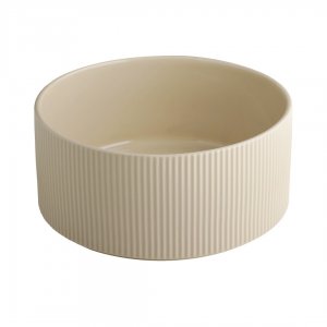 APS Miska THE GRID 23 cm, porcelánová, béžová