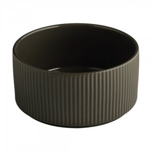 APS Miska THE GRID 16 cm, porcelánová, hnědá