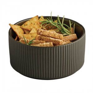 APS Miska THE GRID 16 cm, porcelánová, hnědá