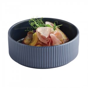 APS Miska THE GRID 16 cm, porcelánová, modrá