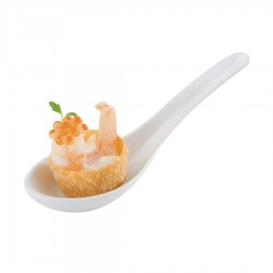 APS lžíce finger food FRIENDLY 13,5 cm PET bílá