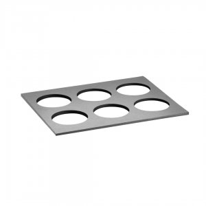 APS Podnos THE GRID GN 1/2 břidlice, pro misky pr. 9 cm