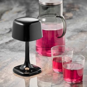 APS Stolní lampa SOHO, černá, výška 21,5 cm