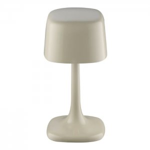 APS Stolní lampa SOHO, světle šedá, výška 21,5 cm