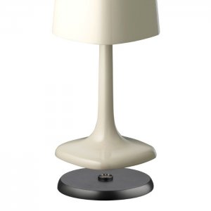 APS Stolní lampa SOHO, světle šedá, výška 21,5 cm