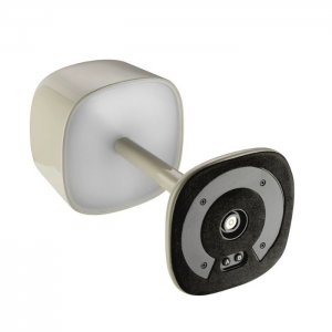 APS Stolní lampa SOHO, světle šedá, výška 21,5 cm