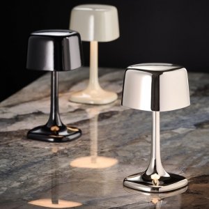 APS Stolní lampa SOHO, chrom, výška 21,5 cm