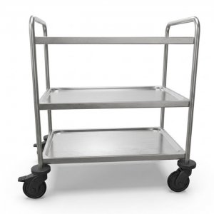 BLANCO PROFESSIONAL vozík servírovací svařený nerez SW 8x5-3 police