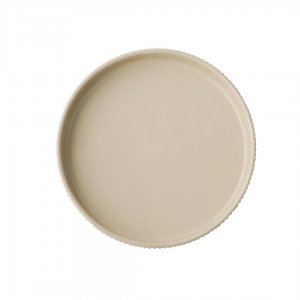 APS Mísa / talíř THE GRID, porcelán, béžová pr. 20 cm, v. 4 cm, 450 ml