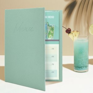 Securit Jídelní lístek SIGNATURE, A4, světle zelený