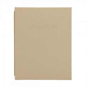 Securit Jídelní lístek SIGNATURE, A4, béžový