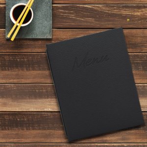 Securit Jídelní lístek SIGNATURE, A5, černý