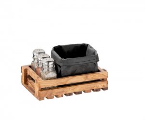 APS box na dochucovadla OLIVE 22x15 cm, v 6 cm, dřevo