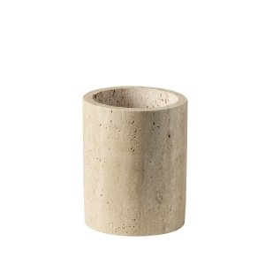APS zásobník na příbory, TRAVERTINE, pr. 11 cm, v. 13,5 cm