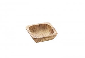 APS miska OLIVE 7,5x7,5 cm, v 2,5 cm, dřevo