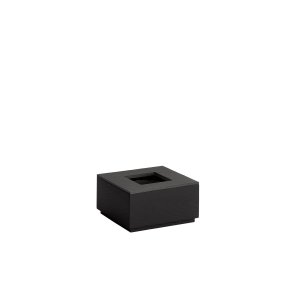 APS box GN 1/6 VALO, dubové dřevo, černá, 17,6 x 16,2 cm, v. 8,5 cm
