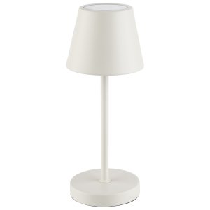 APS lampa stolní MERLE MICRO, kov, bílá, pr. 8 cm, v. 20 cm