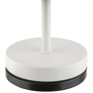 APS lampa stolní MERLE MICRO, kov, bílá, pr. 8 cm, v. 20 cm