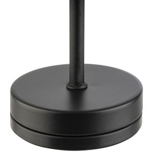 APS lampa stolní MERLE MICRO, kov, černá, pr. 8 cm, v. 20 cm