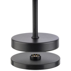 APS lampa stolní MERLE MICRO, kov, černá, pr. 8 cm, v. 20 cm